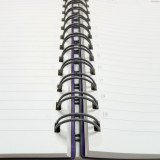 Wholesale Customized Size Spiral Diary Pastel Color Design PU Leather Notebook