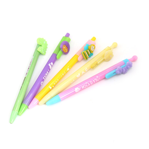 Pens With Custom Logo Promotional Cute Ballpoint Pen Cartoon Cute Pen Kawaii For Kids