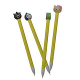 Attractive designs cartoon character ballpoint kid pet pen