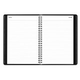 Customized FSC Hardcover Black PU Leather Monthly Agenda Journal Planner And Notebook