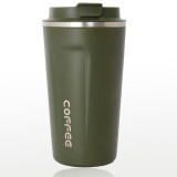 510ML Stain Steel Auto  Coffee Mug Insulated Thermos Vacuum Water Tumbler With Leak-Proof