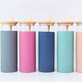 2020 Environmentally friendly 550ml  long service life  glass cup tea for home