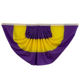 100% polyester/nylon Bunting embroidery flag