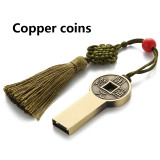Ekinge Chinese style wishful metal USB flash drive high speed 32gb 64gb pendrive U disk with custom design