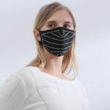fashionable custom reusable plastic transparent clear disposable dust windproof ear loop mouth washable breathable mesh facemask