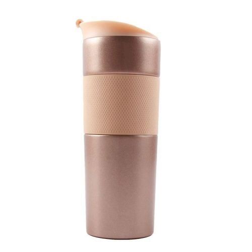 Factory direct sales 350ml vacuum double wall outdoor stainless steel coffee thermos mug cup