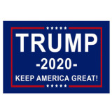 3ft By 5ft Custom Blank White Sublimation textile pennant custom trump flag