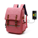 Travel Laptop Backpack Business Anti Theft Slim Durable College School Computer Bag with USB Charging Port Fits 15.6 Inch Laptop