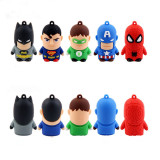 Christmas gift customized PVC USB flash drive 2GB 4GB silicone carton memory stick 8GB 16GB OEM PVC USB for all designs