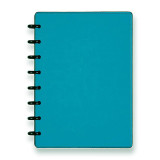 Custom Red PU Leather Discbound Planner Disc Binding Journal Office School Notebook