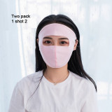 Reusable silicone anti fog reusable lip language microphone full cover plastic shield permanent transparent face mask