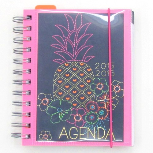 Wholesale Spiral Diary Colorful Elastic Printed Pages Personal Planner