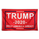 Fast delivery wholesale Polyester 90*150cm 2020 trump funny flag in bulk