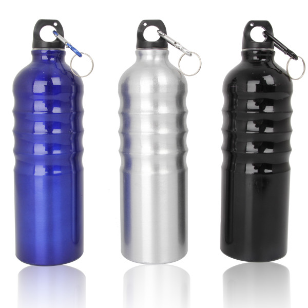 BPA Free  Camping Water Bottle Aluminum Water Bottle Sport Narrow Mouse with Screw Cap