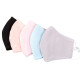satin  luxury ice silk wedding customizable face masks mask coverings mulberrry silk mask