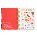Custom Logo Stationery Supplies Female Life Daily Monthly Plan Tracker Goal Record Planner