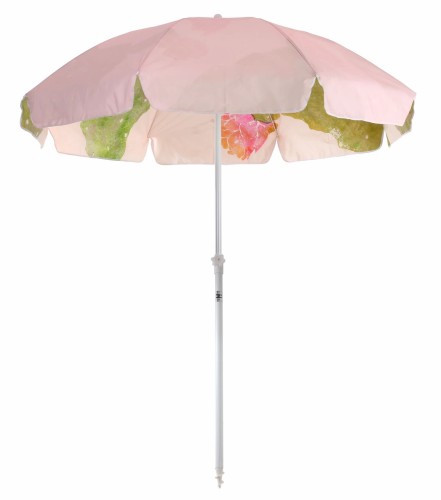 Custom full printed waterproof outdoor patio sun shade beach umbrella parasol