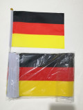 Germany national flag custom printed 14*21cm German hand flag stock wholesale