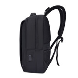 New Design Fashion Business Casual Nylon Waterproof Bag School Laptop Backpack with USB Charging Port