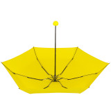 2020 new inventions Anti UV 5 folding mini capsule umbrella