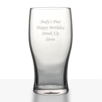 wholesale tulip pint beer glass for anniversary gift hotel use imperial pint glass for party