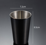Stainless Steel Metal Multicoloured Shiny Edition Beer Cups Bar Pint Cup