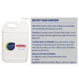 75% Alcohol 4800ml 99.99% Germs-killing Instant Hand Sanitizer Washless Hand Sanitizer