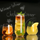300ml/500ml Fancy Juice Milk Cocktail  whiskey Mojito glass Cup Drinking Glass Cup for bar/party/home use
