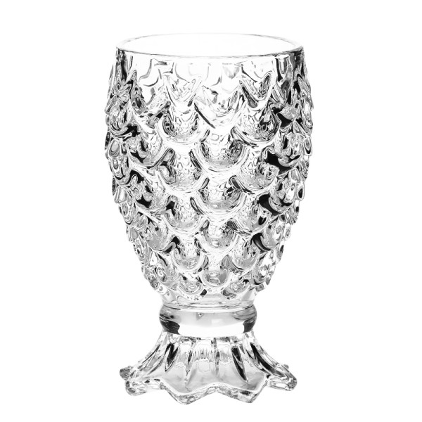 Creative hot sell 6oz fish design glass tumbler glass cup