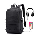 2019 anti theft custom usb charging men back pack backpack notebook bags business laptop backpack