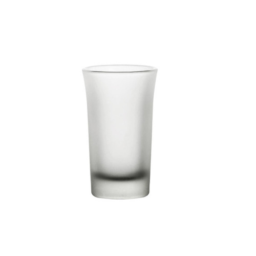 Customized logo mini beer mug 45ml small bullet shot glasses frosted goblets