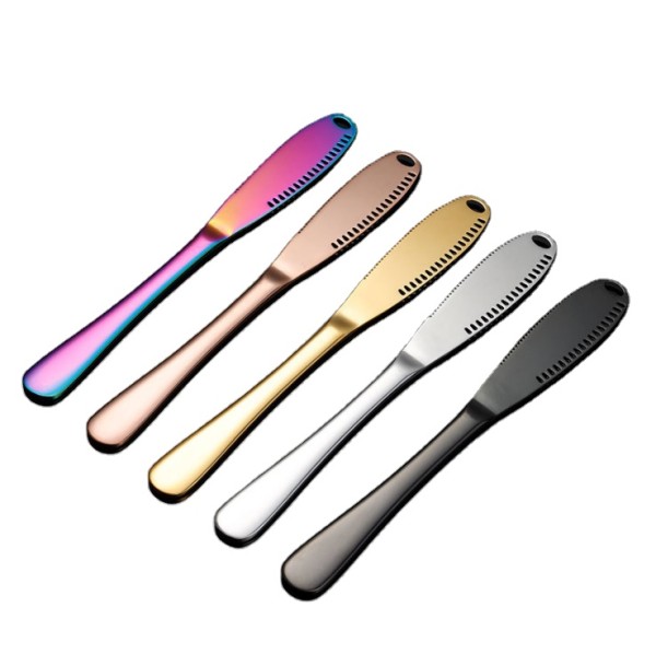 Vendor Mini Multifunction Stainless Steel Bread Knives Cheese Butter Knife