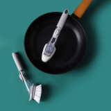 Automatic Liquid-adding Cleaning Tools Kitchen Cleaning Brush Sponge For Washing Dishes