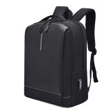 New Design Fashion Business Casual Nylon Waterproof Bag School Laptop Backpack with USB Charging Port
