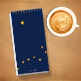 OEM Logo Small School Dairy Lined Paper Academic Spiral Undated Daily Agenda Planner Notebook Pad