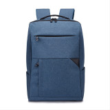 Customized Business Casual Computer Backpack Man Student Laptop Backpack with USB Charging Port
