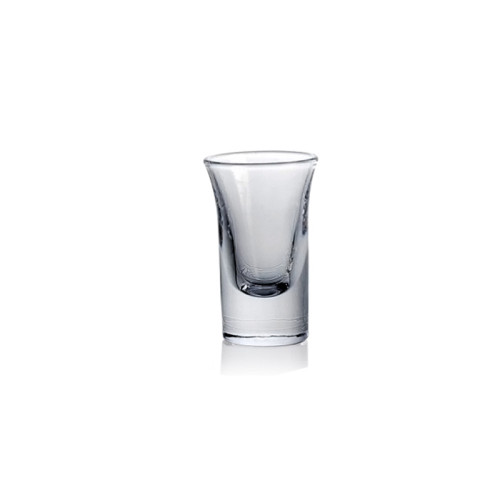 Hot sale cheap drinking vodka/tequila small long 15ml shot glass