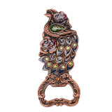 Wholesale Multi Function Creative Brass Gold Peacock Artware Beer Bottle Opener