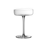 New design lead-free crystal cross cut martinic glass classical  cocktail glass small capacity Japanese wine glass cup