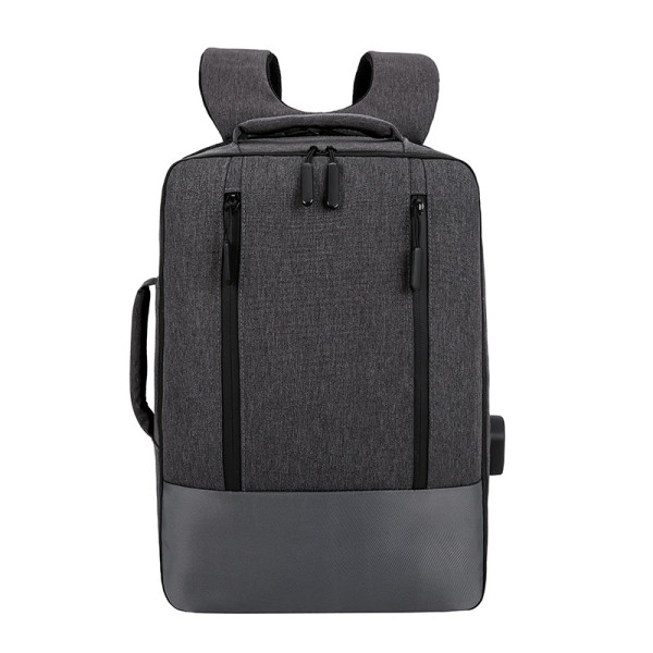 Business style Custom USB Backpack Laptop Travelling Anti-theft Smart Backpack