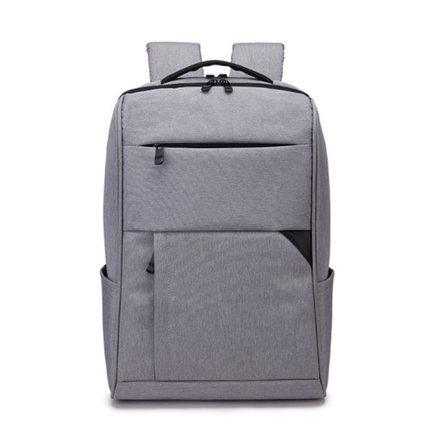 Customized Business Casual Computer Backpack Man Student Laptop Backpack with USB Charging Port