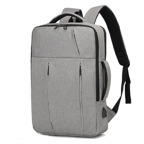 Multi-function Men's Business Fashion Outdoor Travelling Students Laptop Backpack with USB Port