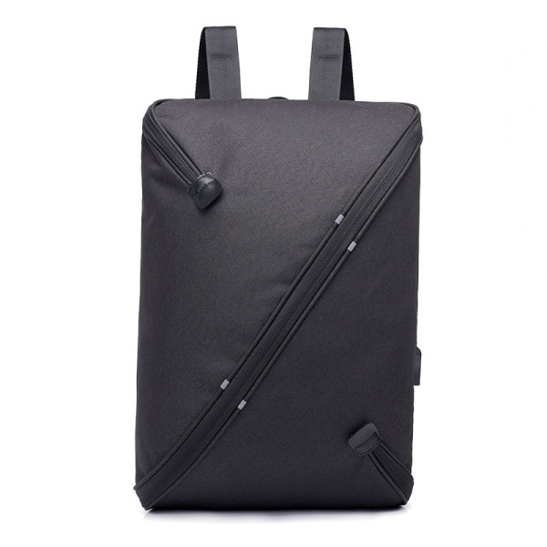 Wholesale travelling USB laptop backpack custom logo anti-theft backpack with USB charger and earphone hole