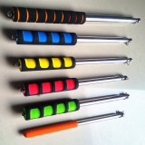 High quality multi size mini guide portable Stretch flag pole wholesale