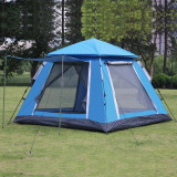 High Quality Luxury  Safari Inflatable 6 Person Outdoor Camping Tent