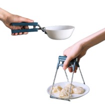 Kitchen Stainless Steel Retriever Tongs Bowl Dish Pan Anti-scald Plate Clip Removal Tool