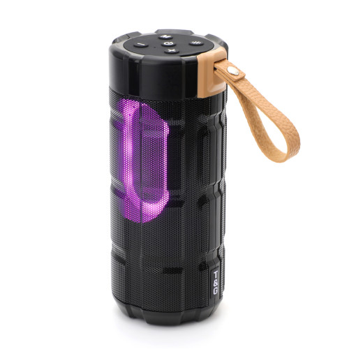 High Quality Colorful Outdoor Waterproof 10W LED Light Speaker With FM Radio Support SD Card AUX
