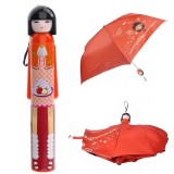 Customized Gift Colourful Plastic Handle Doll Umbrella Parts