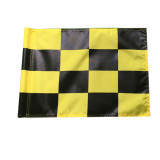 Customized printed top quality low moq multi size golf flag for golf club