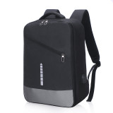 New Computer Backpack Wearable Waterproof Casual Male Business Laptop Bag Anti-theft Password Lock USB Backpack